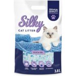 Silky Silikonové stelivo bezprašné 3,8 l – Zboží Dáma