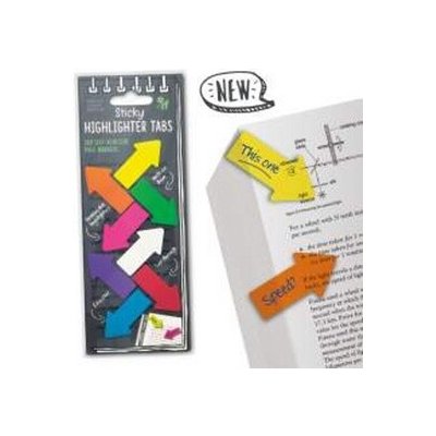 If Sticky Highlighter Tabs Barevné nalepovací zvýrazňovací záložky šipky 160 kusů – Hledejceny.cz