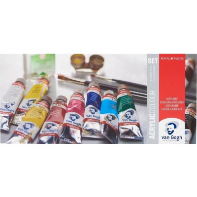 Van Gogh 22820506 sada akrylových barev 10 ks 40 ml – Sleviste.cz