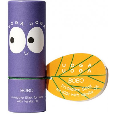 UOGA UOGA dětská ochranná tyčinka s vanilkou BOBO 50 g – Zboží Dáma