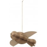 Broste Vánoční ozdoba PAPER BIRD přírodní – Hledejceny.cz