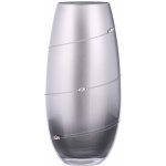 Diamante skleněná váza Silhouette City Barel Silver se Swarovski krystaly 25 cm – Sleviste.cz