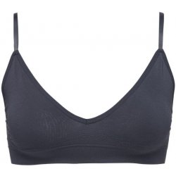 Boody Lyolyte triangle bralette tmavě šedá