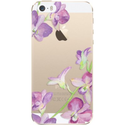 iSaprio Purple OrchidApple iPhone 5 / 5S / SE – Zboží Mobilmania