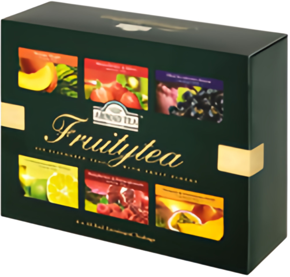 Ahmad Tea Fruity Tea luxusní papírová kazeta 6 x 10 x 2 g