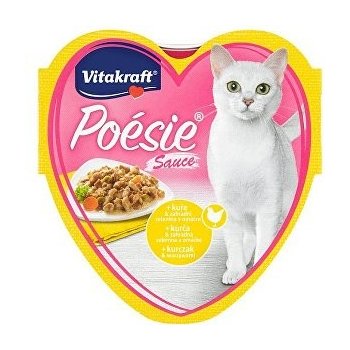 Vitakraft Cat Poésie šťáva kuře & zel. 85 g