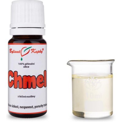 Bylinné kapky Chmel 100% přírodní silice 10 ml – Zbozi.Blesk.cz