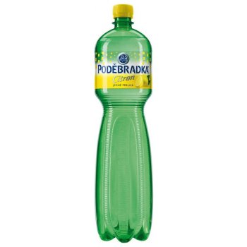 Poděbradka citron perlivá 1500 ml