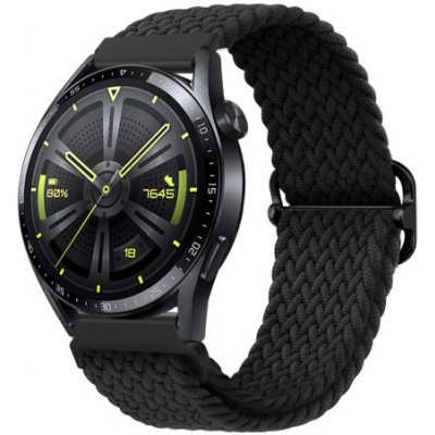 BStrap Elastic Nylon řemínek na Samsung Galaxy Watch 42mm, black SSG024C0102 – Hledejceny.cz