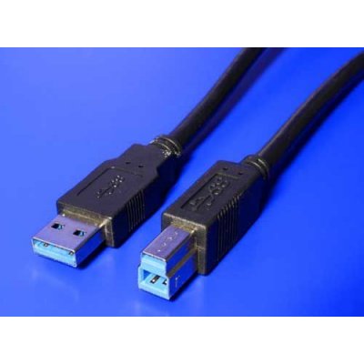 Roline 11.02.8730 USB 2.0 kabel USB A(M) - miniUSB 5pin B(M), 3m, černý