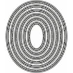 Wiler Vyřezávací šablona Ovál 6 ks – Zboží Dáma