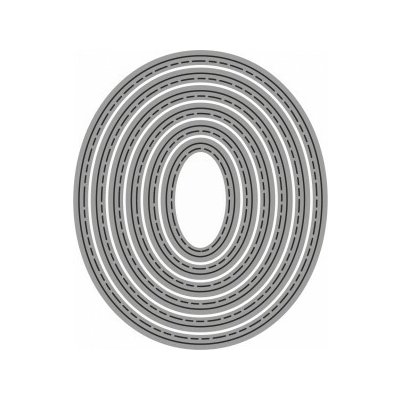 Wiler Vyřezávací šablona Ovál 6 ks – Zboží Dáma