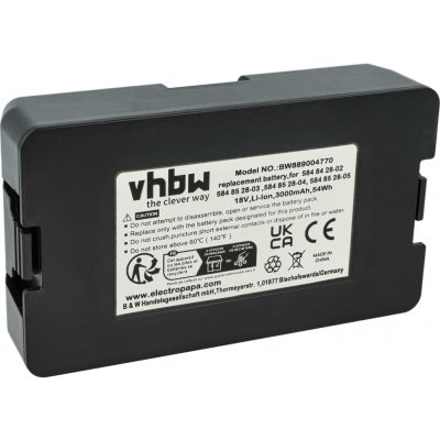 VHBW Gardena 250 / 400 / 500, 18 V, 3.0 Ah - neoriginální – Hledejceny.cz
