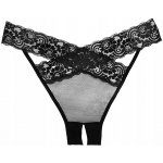 Allure Crotchless Desire Panty Black – Zboží Dáma