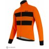 Cyklistický dres Santini COLORE WINTER WINTER orange fluo