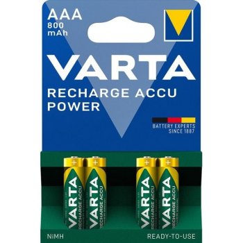 Varta Power AAA 800 mAh 4ks 56703101404