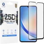 Lito 2.5D celoplošné sklo Samsung Galaxy A34 5G Černé 145428 – Zboží Živě
