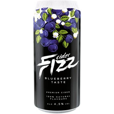 FIZZ Blueberry cider 0,5 l (plech) – Zboží Mobilmania