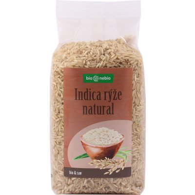 BioNebio Rýže indica bílá BIO 0,5 kg – Zboží Mobilmania