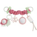 Canpol babies závěsná plyšová hračka s rolničkou a zrcátkem Pastel Friends růžová – Zboží Mobilmania