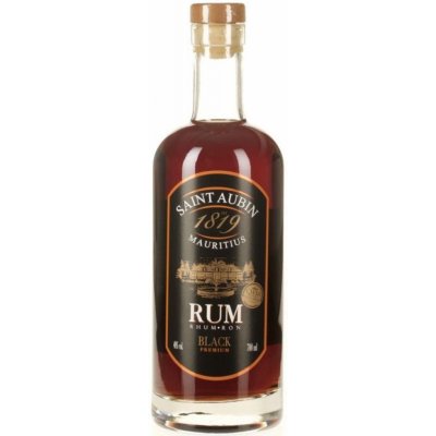 Saint Aubin "Premium Black" aged Mauritian rum 40% 0,7 l (holá láhev) – Sleviste.cz