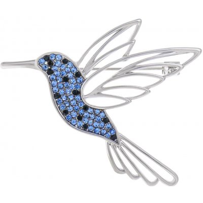 Biju Brož kolibřík modrý zirkon 9002100-2 – Sleviste.cz