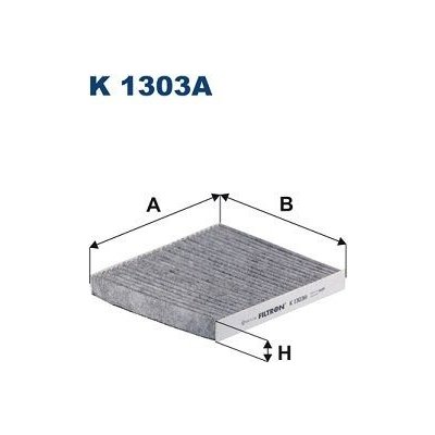 Filtr, vzduch v interiéru FILTRON K 1303A – Zboží Mobilmania