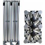 TENTino Konstrukce nůžkového párty stanu BIG HEXAGON 4x12 m bez opláštění – Hledejceny.cz