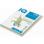 IQ Kopírovací papír A4 IQ 80g 5x100 color mix pastel. barvy 448057 – Zboží Mobilmania