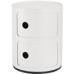 Kartell Componibili matný 2 úložné díly bílá – Hledejceny.cz
