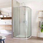 Mereo LIMA CK87252K Sprchový kout, obdélník, 80x100x80x190 cm, chrom ALU, sklo Point – Zboží Dáma