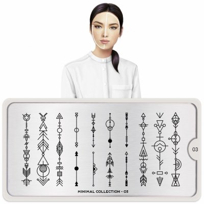 Image destička MoYou Minimal 03 – Zboží Dáma