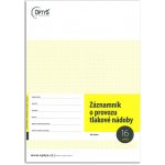 Optys 1236 Záznamník o provozu tlakové nádoby A4 nepropisující 16 listů – Zboží Živě