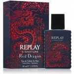 Replay Signature Red Dragon toaletní voda pánská 30 ml – Hledejceny.cz
