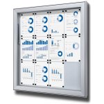 Jansen Display Venkovní uzamykatelná informační vitrína 12 x A4 – Zboží Dáma