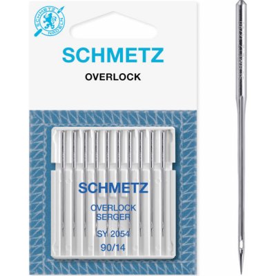 Schmetz Jehly pro overlocky Singer SY 2054 XDS 90 – Zbozi.Blesk.cz