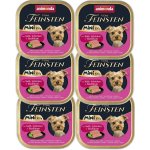 Animonda Vom Feinsten Adult Mini telecí šunka a bazalka 6 x 100 g – Sleviste.cz