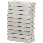 GEKO G02429 Magnet neodymový 10x4x1.5mm, plochý 10ks – Hledejceny.cz