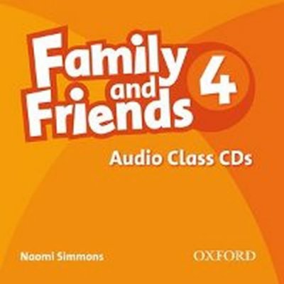 FAMILY AND FRIENDS 4 CLASS AUDIO CD - SIMMONS, N.