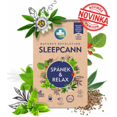 Annabis SLEEPCANN Spánek&Relax 60 tablet