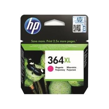 HP 364XL originální inkoustová kazeta purpurová CB324EE