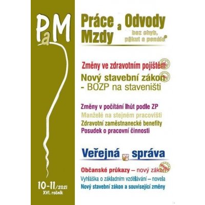 PaM č. 10-11 / 2021 - Prodloužení otcovské dovolené – Zboží Mobilmania