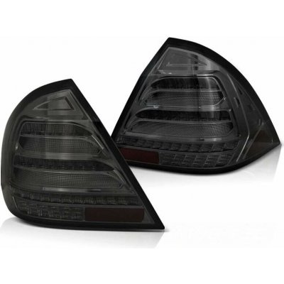Zadní světla Mercedes Benz W203 sedan 00-04 - kouřová LED SEQ BAR – Hledejceny.cz