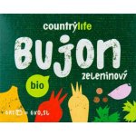 Country Life Bio Bujon zeleninový kostky 66 g – Zboží Dáma
