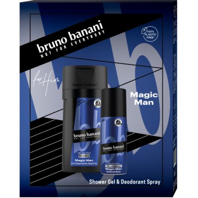 Bruno Banani Magic Man deospray 150 ml + sprchový gel 250 ml dárková sada – Hledejceny.cz