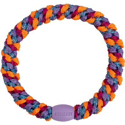 KKNEKKI Gumička do vlasů Kknekki Mix Carnival Twist, multi barva, textil – Zboží Mobilmania
