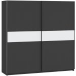 Intermeble s posuvnými dveřmi BERNO 200 černá – Zboží Dáma