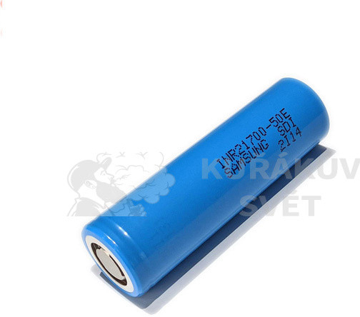 Samsung 50E baterie 21700 5000mAh 10A od 328 Kč - Heureka.cz