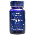 Life Extension Low Dose Vitamin K2 Slaný karamel 90 kapslí – Hledejceny.cz