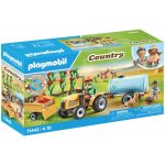 Playmobil 71442 Traktor s přívěsem a nádrží na vodu – Zboží Dáma